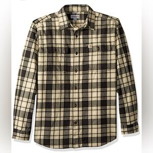 CARHARTT HUBBARD plaid Flannel shirt EA104